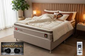 Colchão Magnético Kenko Premium Original Gold Exportação Conforto Especial Látex Massagem Bluetooth