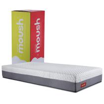 Colchão na Caixa Espuma D33 Orthocrin Moush Viscoelástica Látex Viúva 110x200x25