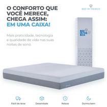 Colchão na Caixa King Espuma D29 Resilience Bed In The Box Colchão na Caixa King Espuma D29 Resilience Bed In The Box