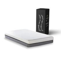 Colchão na Caixa Solteirão Original King Star Cor Branco, Tecnologia Americana 12 anos de Garantia