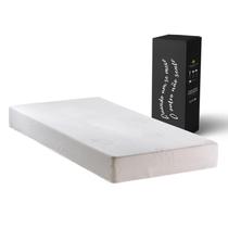 Colchão Na Caixa Solteiro Smart Comfort King Star Ortopédico Cor Branco, 5 Anos de Garantia