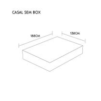 Colchão NATURAL GEL ARTICULADO Marrom 28cm