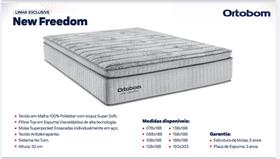 Colchão New Freedom Queen Ortobom