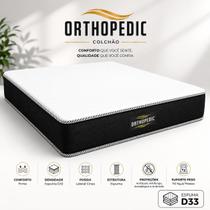 Colchão Orthopedic Espuma D33 Casal V-Tech 138x188x30