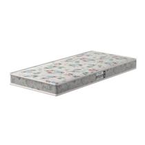 Colchão P/Berço Espuma D18 60x130x09cm Baby Cinza