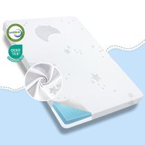Colchão Pack n Play QHUCBAEG - Espuma Viscoelástica 38x26 Polegadas com Capa