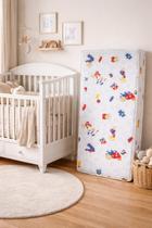 Colchão Para Berço Americano Celiflex Bebê 130cm X 70cm Conforto e Sono Tranquilo Um Lado Impermeável