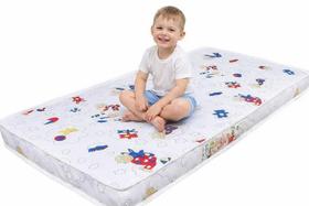 Colchão Para Berço Americano Celiflex Bebê 130cm X 70cm Conforto e Sono Tranquilo Um Lado Impermeável