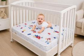 Colchão para Berço Chiqueirinho Celiflex 100x70cm Um Lado Impermeável , Conforto e Proteção