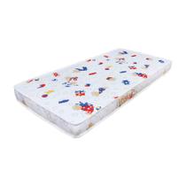 Colchão para Berço Chiqueirinho Desmontável 100x70x10cm em Poliéster D18 - Baby Luxo Celiflex