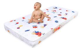 Colchão para Berço D20 Americano Impermeável Estampado 60x130x10cm - Baby Luxo - CELIFLEX
