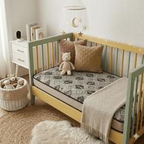 Colchão para Berço Espuma D28 130x80x10cm Confortável Seguro para Bebê Alta Qualidade e Durabilidade