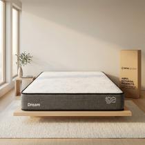 Colchão Para Cama Casal 138x25cm Dreamy Concept Espuma D-Plus Compactado a Vácuo - Desk Design Colchão Para Cama Casal 138x25cm Dreamy Concept Espuma D-Plus Compactado a Vácuo - Desk Design