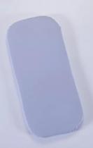 Colchão para carrinho Moisés oval Azul bebê Algodão