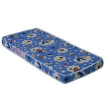 Colchao Para Mini Berço Moises 38X90 Cm BB862 Azul Comm