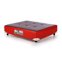 Colchão PET Cachorro / Gato Grande Castorpet Bed Marrom/Vermelho (100x80x19) - Castor Colchão PET Cachorro / Gato Grande Castorpet Bed Marrom/Vermelho (100x80x19) - Castor
