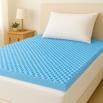 Colchão Pillow Top Colchonete Espuma D28 Casca Caixa de Ovo Anti Escaras Alívio de Pressão - Central Espumas