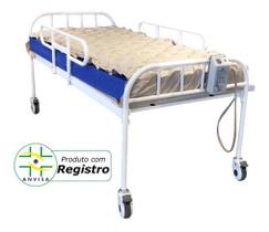 Colchao pneumatico air-plus caixa de ovo anti escaras com bomba 110v