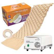 Colchão Pneumático Anti Escaras 110v 220v Airplus com Motor Até 130 Kg Hospitalar Hidrolight Colchão Pneumático Anti Escaras 110v 220v Airplus com Motor Até 130 Kg Hospitalar Hidrolight