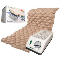 Colchão Pneumático Anti Escaras 110v 220v Airplus com Motor Até 135Kg Hospitalar Dellamed