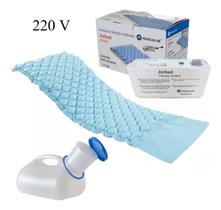 Colchão Pneumático Casca De Ovo Com Motor 220v + Coletor De Urina Masculino Capacidade De 1 Litro