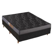 Colchão Polar D20 Class Pérola Preto+Cama Box 138x188 Colchão Polar D20 Class Pérola Preto+Cama Box 138x188