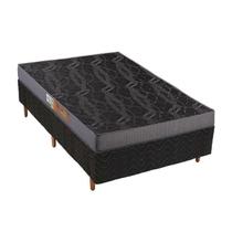 Colchão Polar D20 Class Pérola Preto+Cama Box 88x188 Colchão Polar D20 Class Pérola Preto+Cama Box 88x188