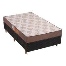 Colchão Polar D28 Pérola Class Gray+Cama Box 88x188 Colchão Polar D28 Pérola Class Gray+Cama Box 88x188