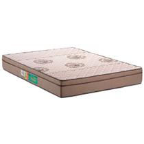 Colchão Polar de Espuma D33 Pérola Marrom Casal 138x188
