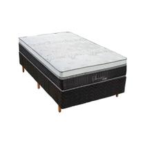 Colchão Polar Molas Ensacadas Serenatta+Cama Box 88x188 Colchão Polar Molas Ensacadas Serenatta+Cama Box 88x188