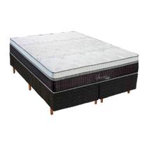 Colchão Polar Molas Ensacadas Serenatta+Cama Box King 1,93x2,03 Colchão Polar Molas Ensacadas Serenatta+Cama Box King 1,93x2,03