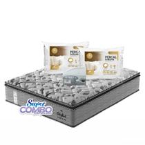 Colchão Probel Celestial Cinza Casal 138x188x34cm - Super Combo Feito Pra Você! Colchão Probel Celestial Cinza Casal 138x188x34cm - Super Combo Feito Pra Você!