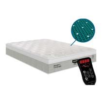Colchão Queen c/ Vibro Massagem Ensacadas Massageant Euro Pillow (158x198x32) - Plumatex