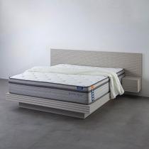 Colchão Queen CabeCasa MadeiraMadeira Molas Ensacadas Luna Extra Firm 158x198x31 Cinza/Branco Colchão Queen CabeCasa MadeiraMadeira Molas Ensacadas Luna Extra Firm 158x198x31 Cinza/Branco