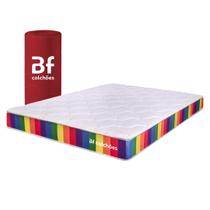 Colchão Queen D33 Firme a Vácuo Ortopédico Rainbow 158x198cm BF Colchões