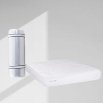 Colchão Queen Enrolado Espuma D28 Seleno 158x20 Branco Colchão Queen Enrolado Espuma D28 Seleno 158x20 Branco