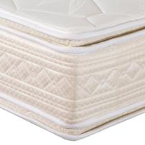 Colchão Queen Espuma D33 Orthocrin Royal Saúde Plus Pillowtop - 158x198x24
