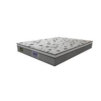 Colchão Queen Espuma D33 Pillow Euro One Face Gazin Misto Stone 158x198x21cm Cinza/Branco