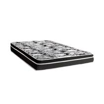 Colchão Queen Espuma D45 Gran Luck Pró Black Bordado (158x198x20) - Luckspuma Colchão Queen Espuma D45 Gran Luck Pró Black Bordado (158x198x20) - Luckspuma
