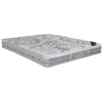 Colchão Queen Espuma Látex Molas Ensacadas Pocket Super Luxo SLX Pillow Top (158x198x30) - Castor