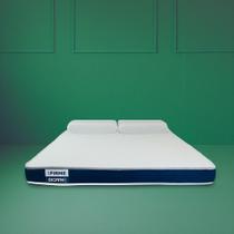 Colchão Queen Guldi Duplo D28 com 2 Travesseiros Guldi Soft Nasa Branco Colchão Queen Guldi Duplo D28 com 2 Travesseiros Guldi Soft Nasa Branco