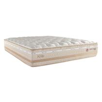 Colchão Queen Koln Mola Maxspring (33x158x198) Creme e Branco
