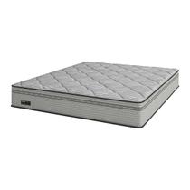 Colchão Queen Mola Ensacada New Londres Malha (158x198x30cm) Cinza - Suporta até 120kg Colchão Queen Mola Ensacada New Londres Malha (158x198x30cm) Cinza - Suporta até 120kg