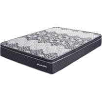 Colchão Queen Molas Ensacadas Com Pillow De Tecnologia Tridimensional Ortopédica Relax BF Colchões 158x193x21cm