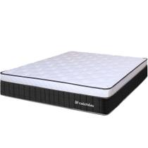 Colchão Queen Molas Ensacadas Intermediário Firme de Pillow Espuma D45 158x198X26 BF Colchões