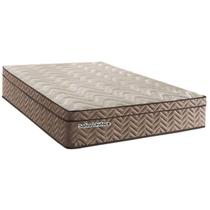 Colchão Queen Molas Ensacadas MasterPocket Safira Uniface Rustico Bege (158x198x30) - Paropas Colchão Queen Molas Ensacadas MasterPocket Safira Uniface Rustico Bege (158x198x30) - Paropas