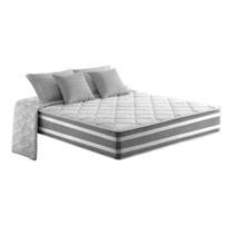 Colchão Queen Molas MasterPocket Duo Sono Double Face Euro Pillow Gray (158x198x25) - D Angelis Anjos