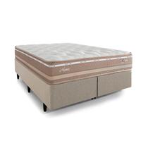 Colchão Queen Molas Maxspring Nesser 158x198x28cm Herval Bege/Branco