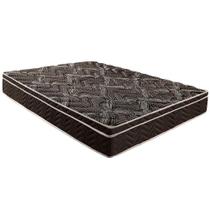 Colchão Queen Ortopédico D28 / EP Anatômico Pasquale Euro Pillow Black (158x198x25) - Paropas Colchão Queen Ortopédico D28 / EP Anatômico Pasquale Euro Pillow Black (158x198x25) - Paropas