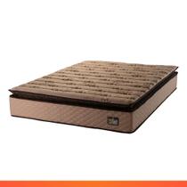 Colchão Queen Ortopédico D33 Pillow Top Van Gogh 158x198x29cm Marrom